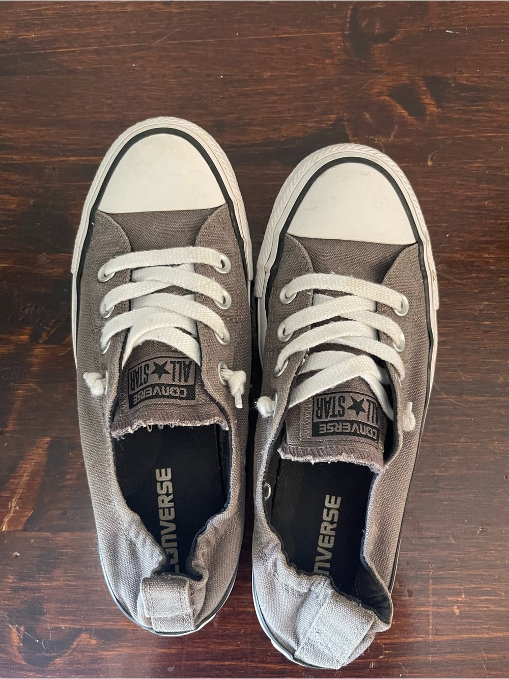 CONVERSE CHUCK TAYLOR ALL STAR
SHORELINE Women's 7 CHARCOAL
CANVAS LOW
